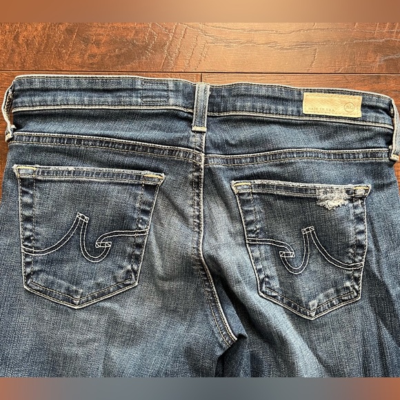 AG - distressed super skinny ankle jeans - Picture 3 of 3
